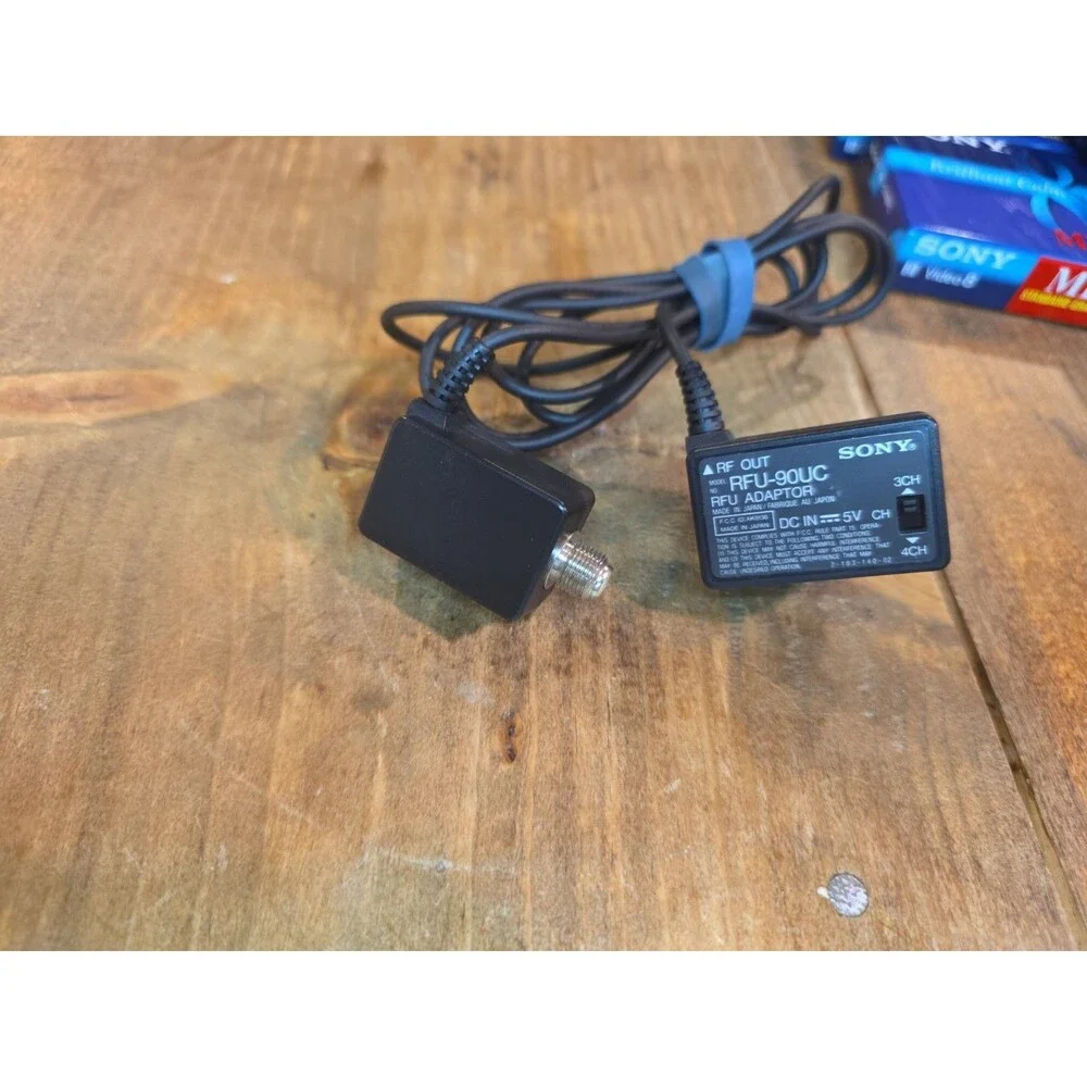 Sony CCD-F55 Video 8 Camcorder Full Set Up *Parts Only, Read Description
